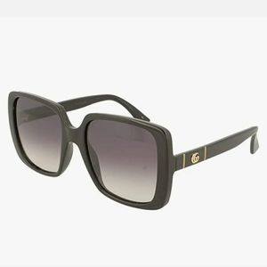 Gucci GG-0632-S 001 Women Square Sunglasses Black
